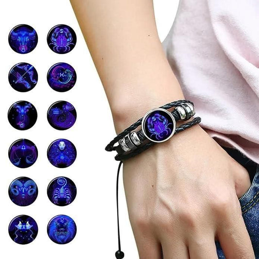 Adjustable Zodiac Sign Powerful manifestation Bracelet (Energized)