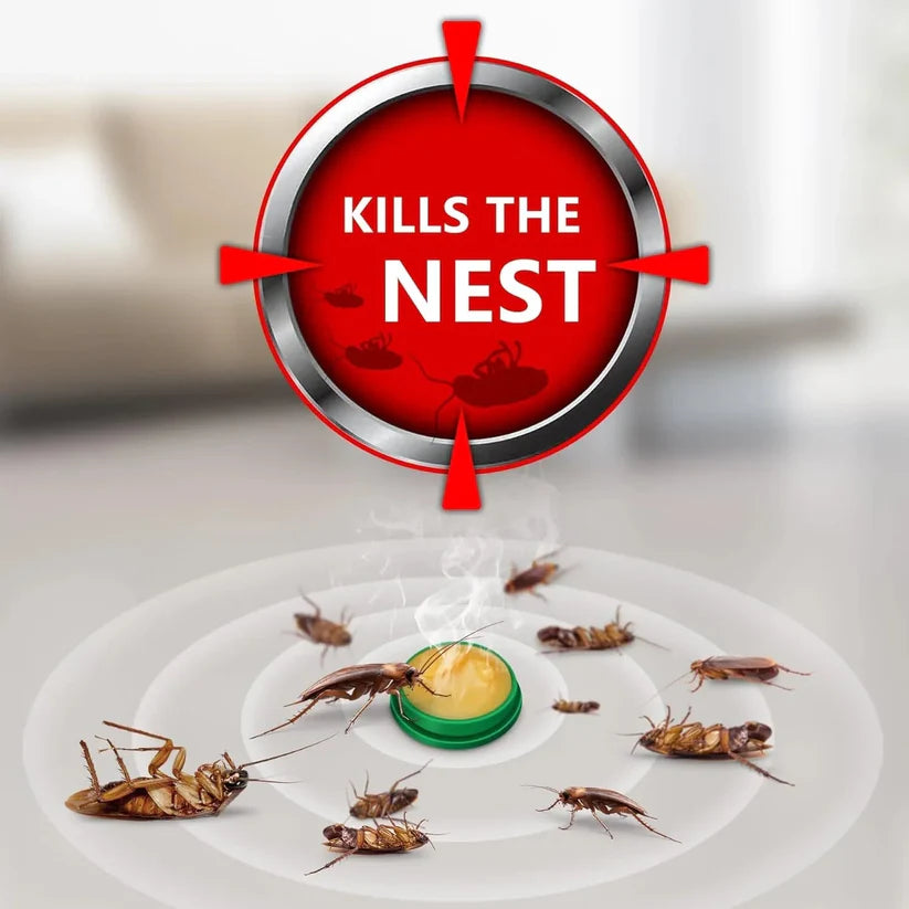 RoachShield Natural Gel – Safe & Powerful Cockroach Killer for Kitchens, Bathrooms & Cabinets