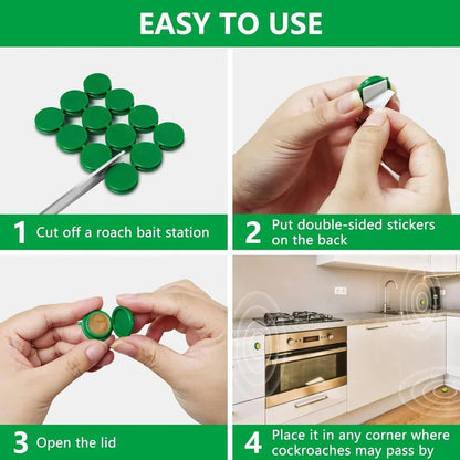 RoachShield Natural Gel – Safe & Powerful Cockroach Killer for Kitchens, Bathrooms & Cabinets