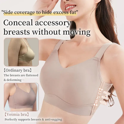 Seamless Minimizer Bra - (Pack of 3) - Breast Minimizing & Slimming Anti-sagging Bra