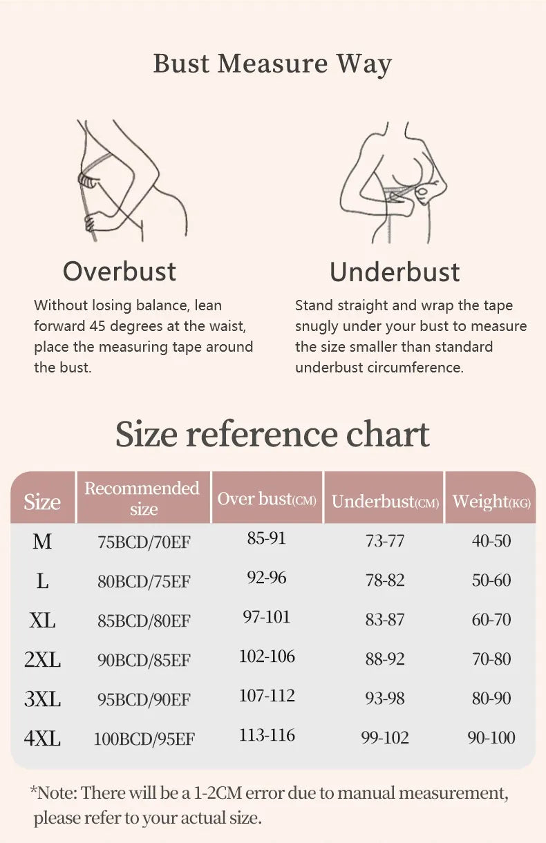 Seamless Minimizer Bra - (Pack of 3) - Breast Minimizing & Slimming Anti-sagging Bra